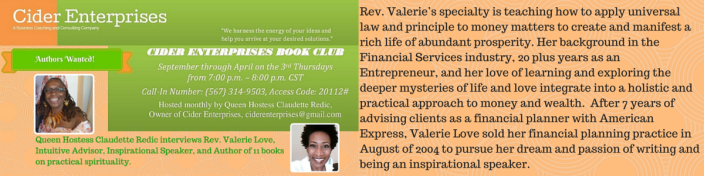 Rev. Valerie Love on Cider